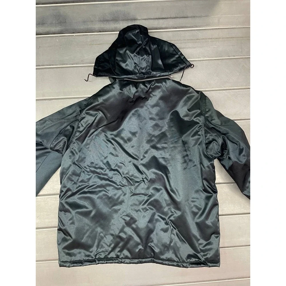 Vintage Golden Fleece Parka Jacket Mens 54 Dark‎ Turqoise Full Zip Quilt Lined